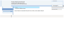 Tablet Screenshot of praxis-gonschorrek.de
